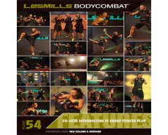 BODYCOMBAT 54 DVD, CD,& Choreo Notes BODY COMBAT 54